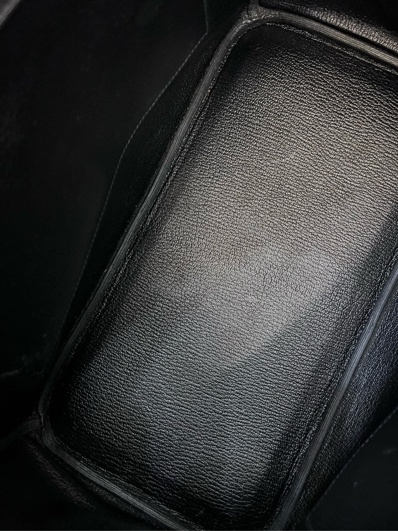 Pre-owned Hermes Birkin 30 Black Togo Golden Hw, 2012, w/ lock&key with clochette, dust bag