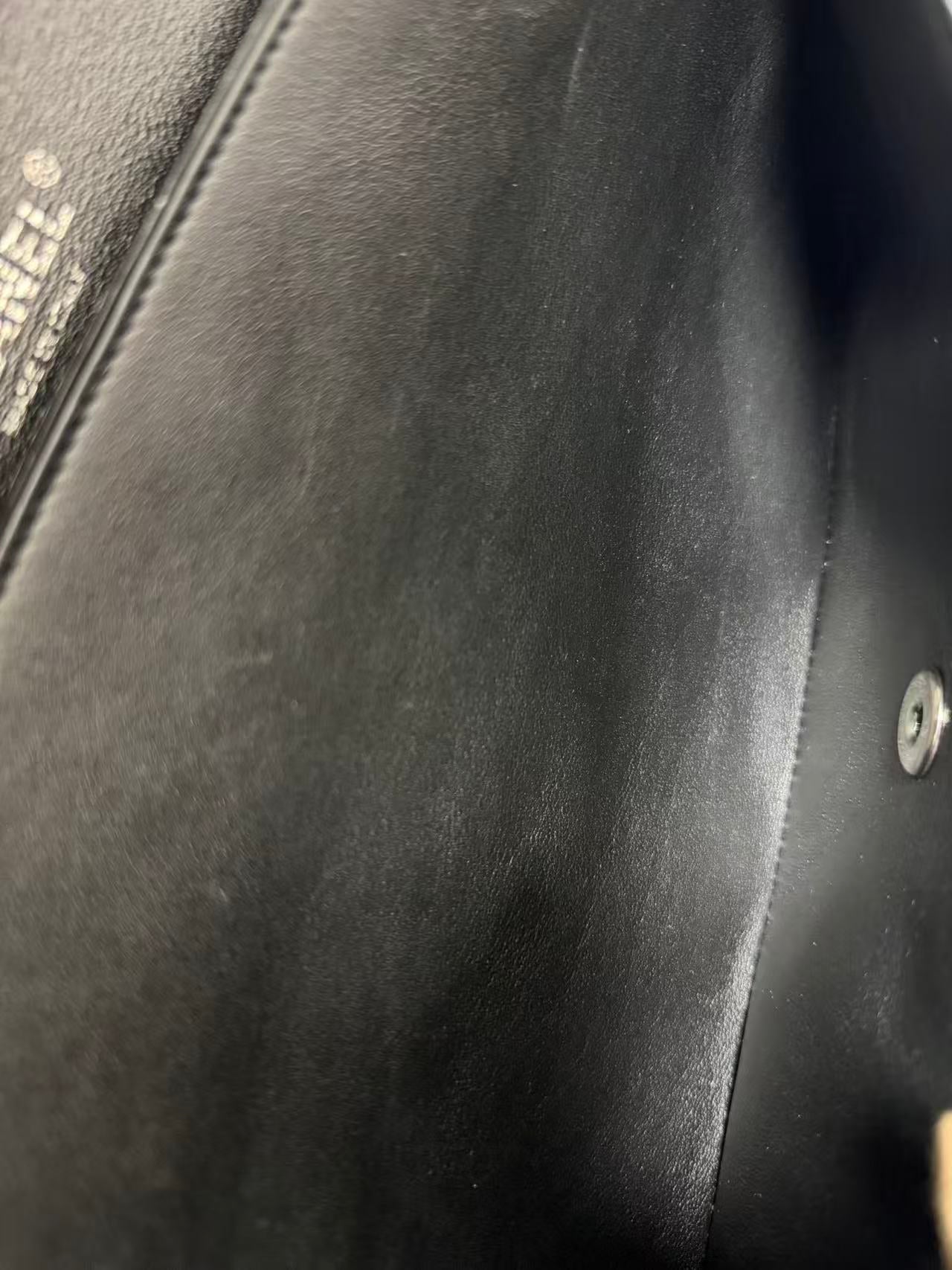 Pre-owned Certified Chanel CF Double Flap Jumbo Black Patent Leather with Silver Hardware, 2013-2014, w/ dust bag
