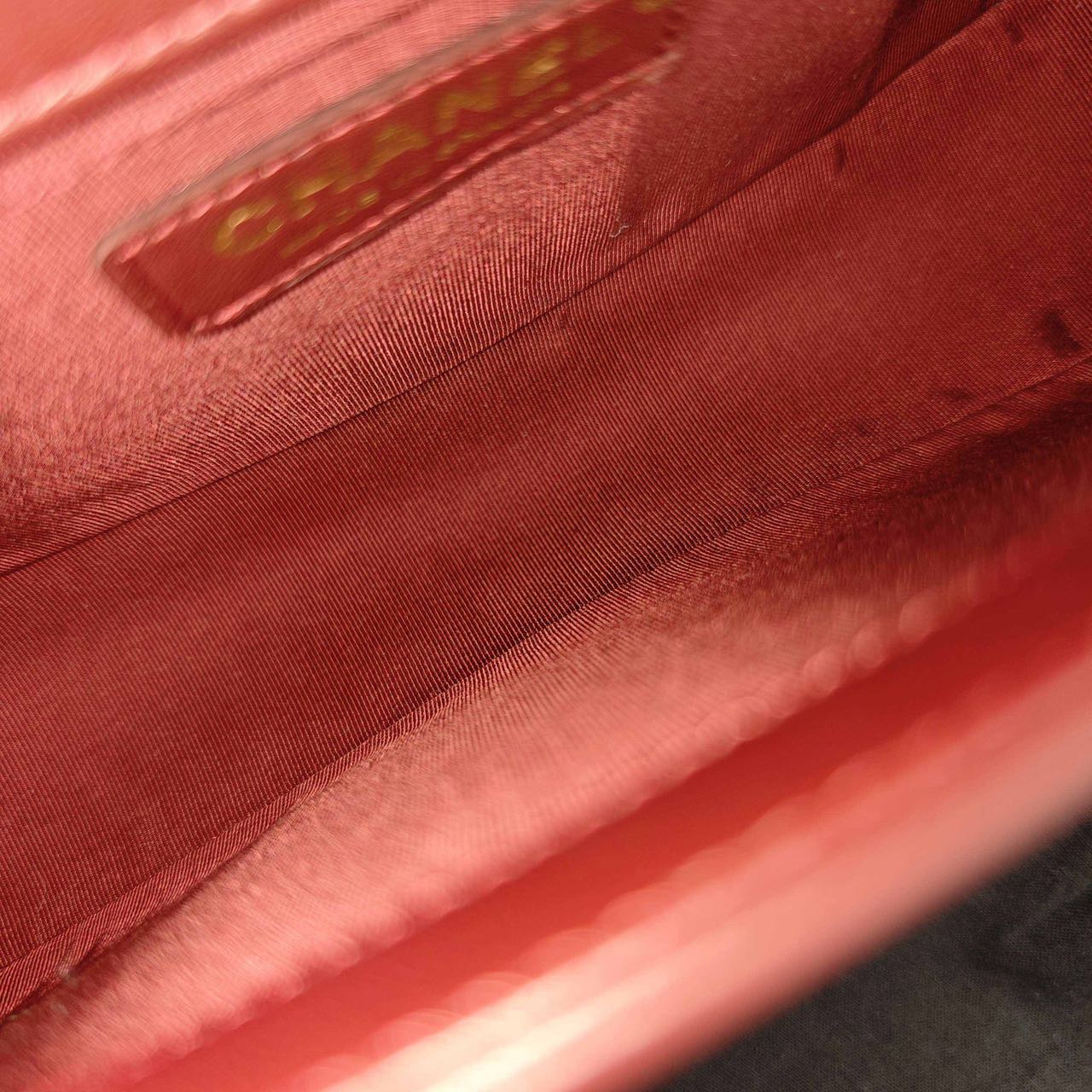 Pre-owned Certified Chanel Medium Boy Bag in Burgundy Leather with Golden Hardware, 2016, w/ full set