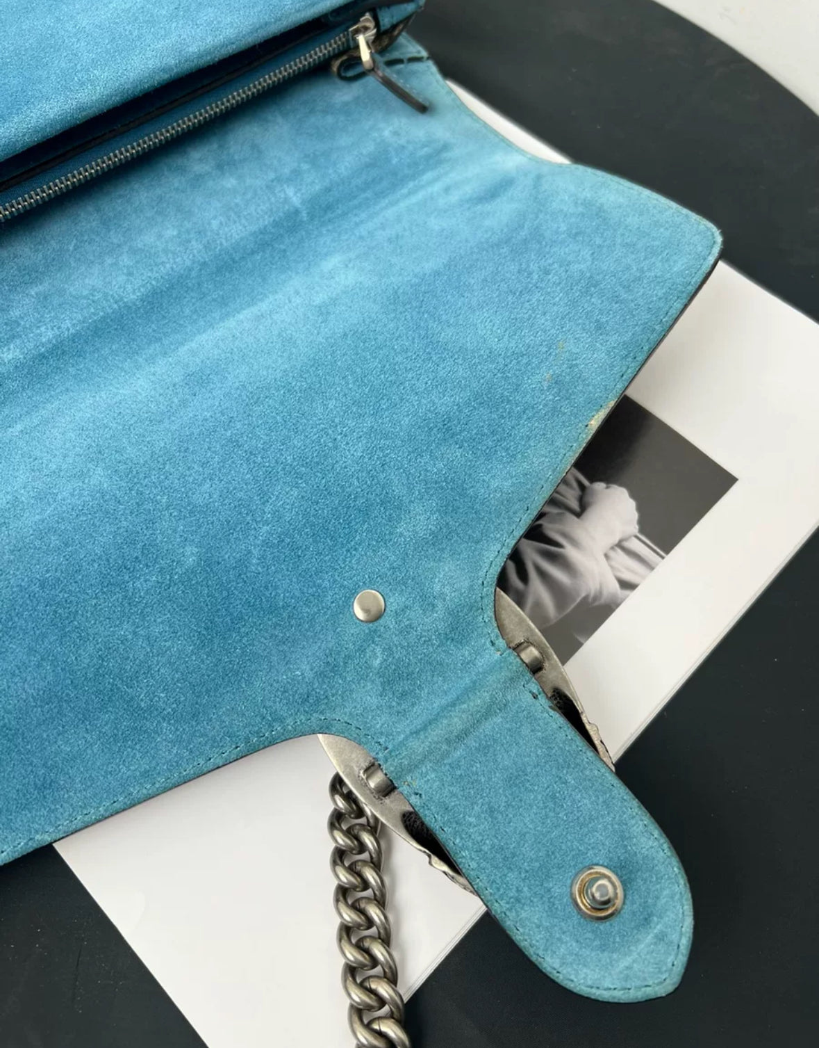 Pre-owned Certified Gucci Large Dionysus Limited Edition Angry Cat