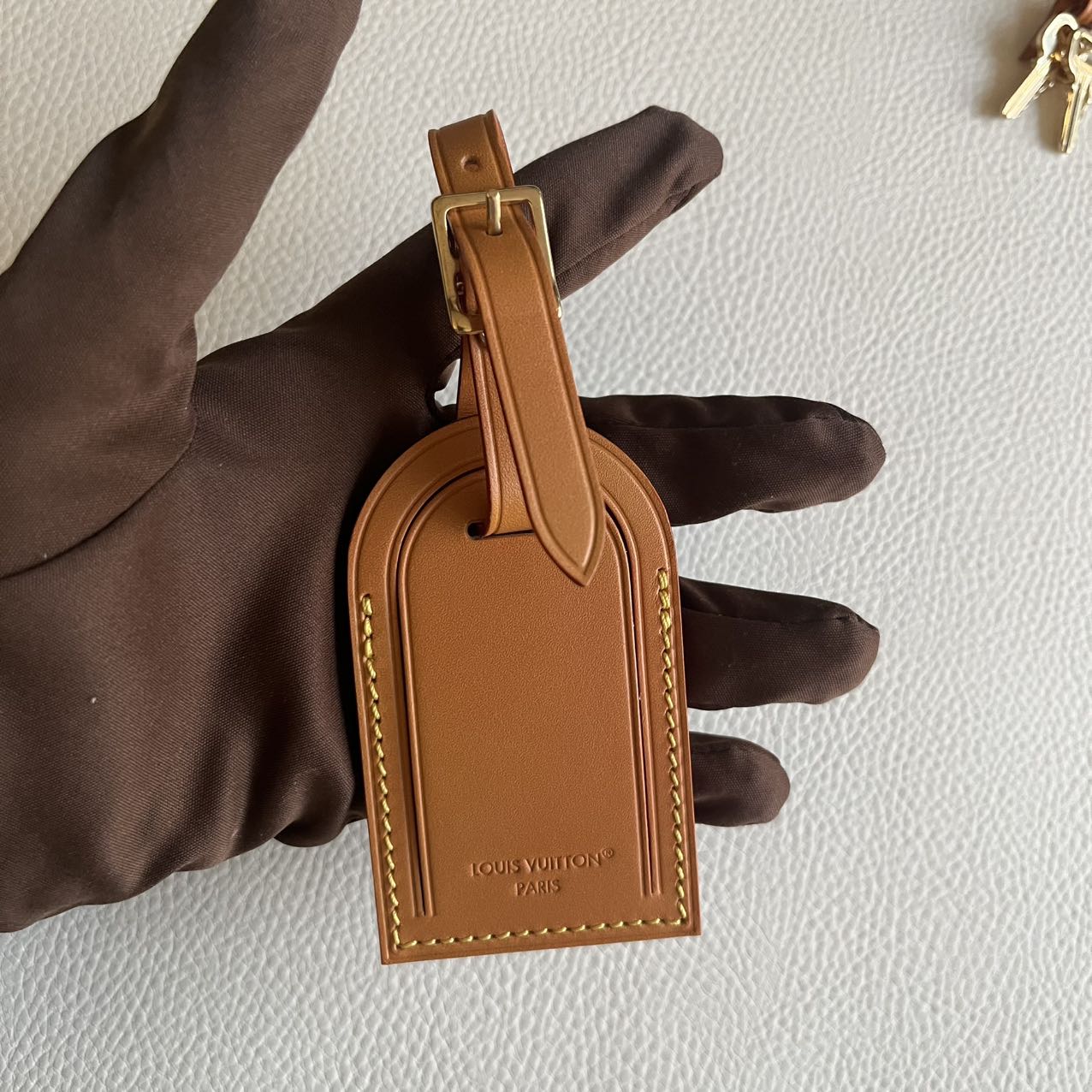 Pre-owned Certified Louis Vuitton SS26 Auto Rickshaw Handbag, 2026 Microchipped, w/ dust bag, lock&key in clochette, strap