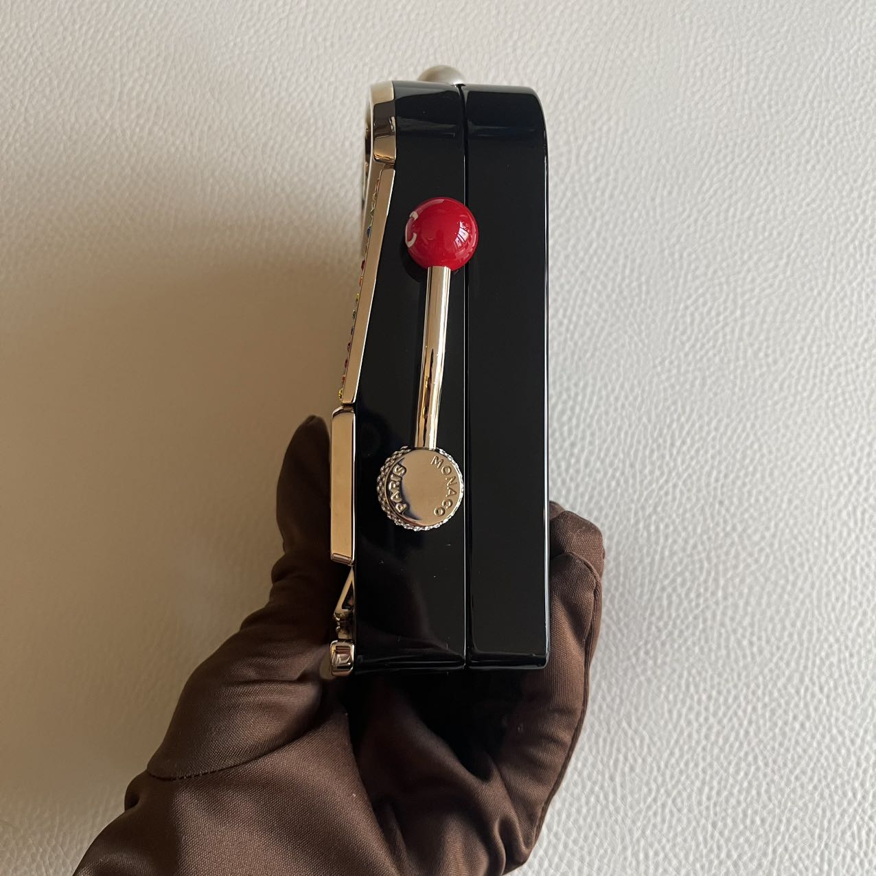 Pre-owned Certified Chanel Limited Edition 23C Miniaudiere Slot Machine, 2023 Microchipped, w/ dust bag