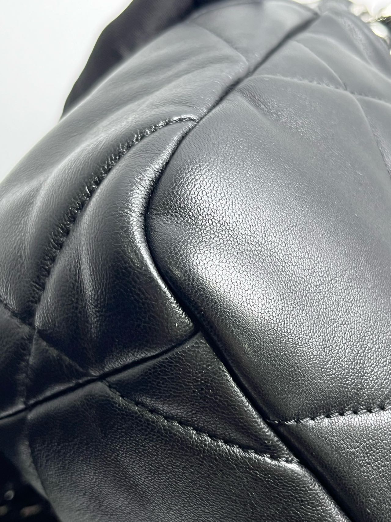 Pre-owned Certified Chanel 19Bag Small in Black Lambskin with Golden Hardware, 2023 Microchipped, w/ full set
