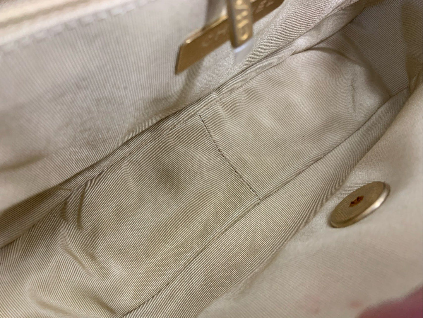 Pre-owned Certified Chanel 19 Bag Small in White Lambskin with Golden Hardware, 2020- 2021,w/ full set