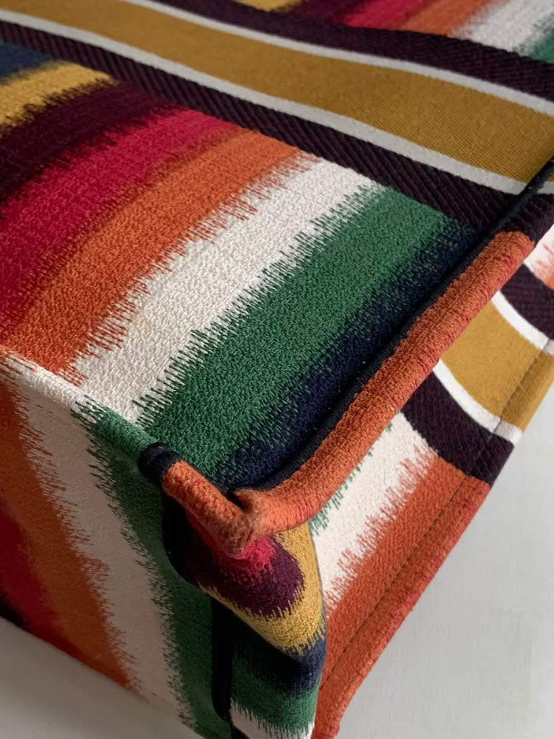 Pre-owned Certified Dior Book Tote Limited Seasonal Edition Multicolor, 2020, w/ dust bag