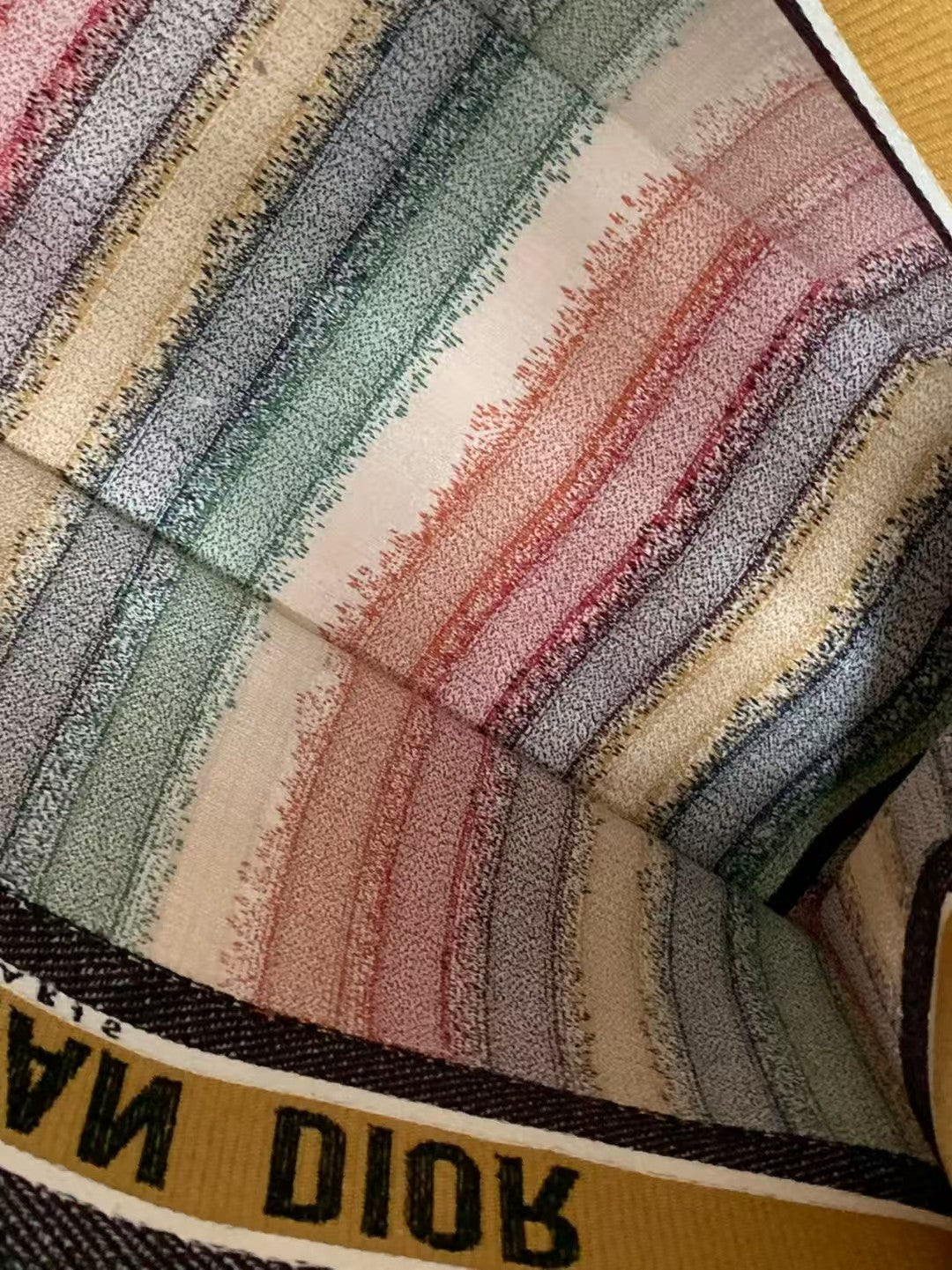 Pre-owned Certified Dior Book Tote Limited Seasonal Edition Multicolor, 2020, w/ dust bag