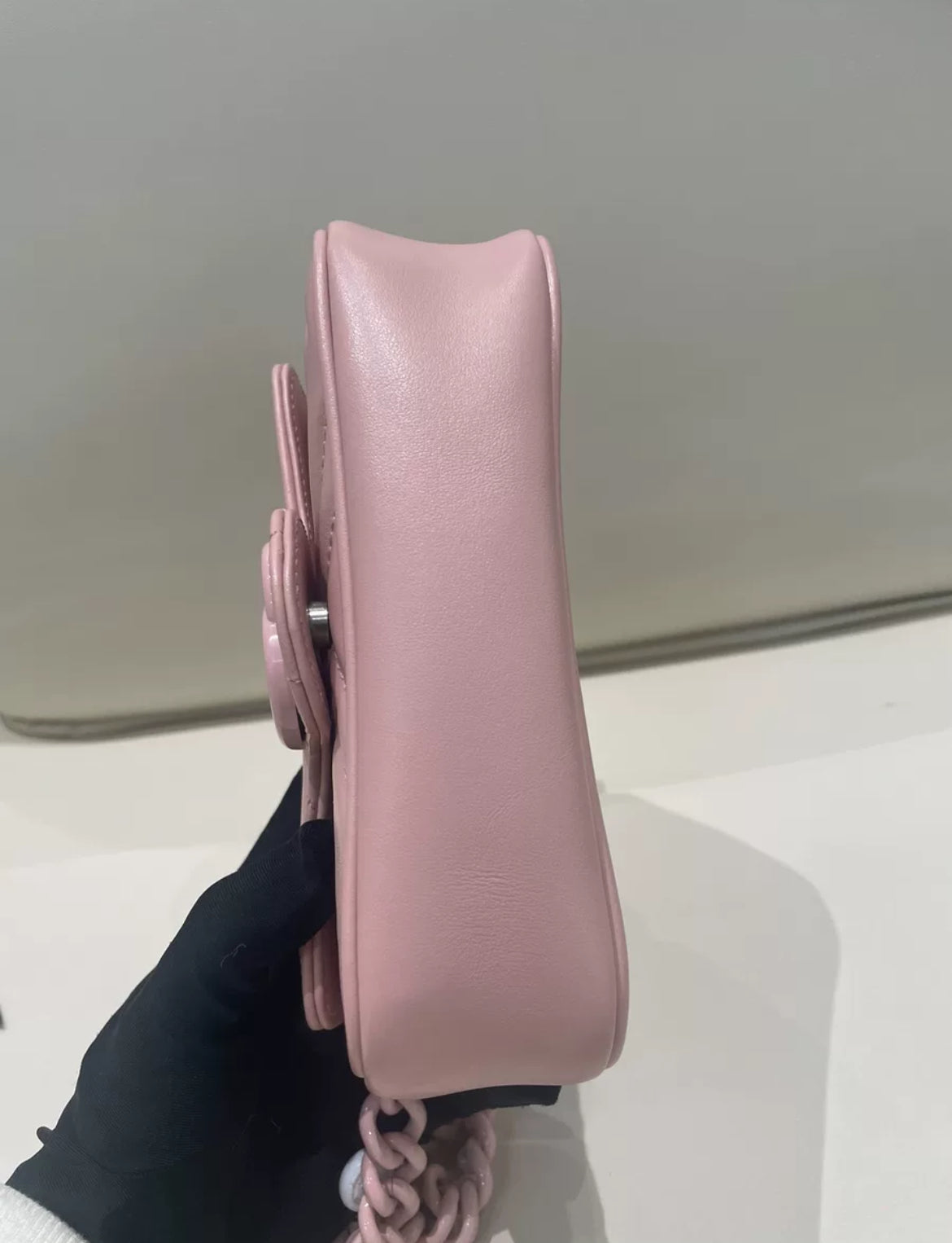 Подержанные часы Gucci Marmont Supermini в цвете All Pink