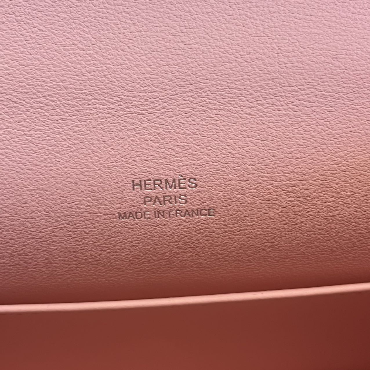 Pre-owned Certified Hermes Mini Kelly Pochette in Sakura Pink Swift Leather with Silver Hardware, 2025, w/ Full Set
