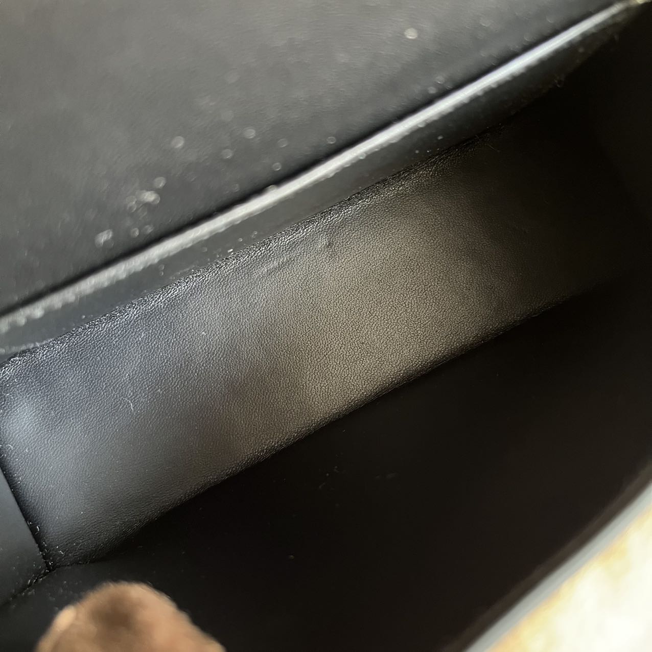 Pre-owned Certified Hermes Mini Kelly SO Black Epsom Leather with White Stitching, with Silver Hardware, 2025 (K stamp), w/ Full Set