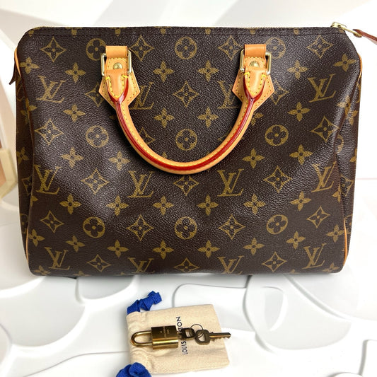 New Gems | Pre-owned LV Louis Vuitton Speedy 30 Monogram