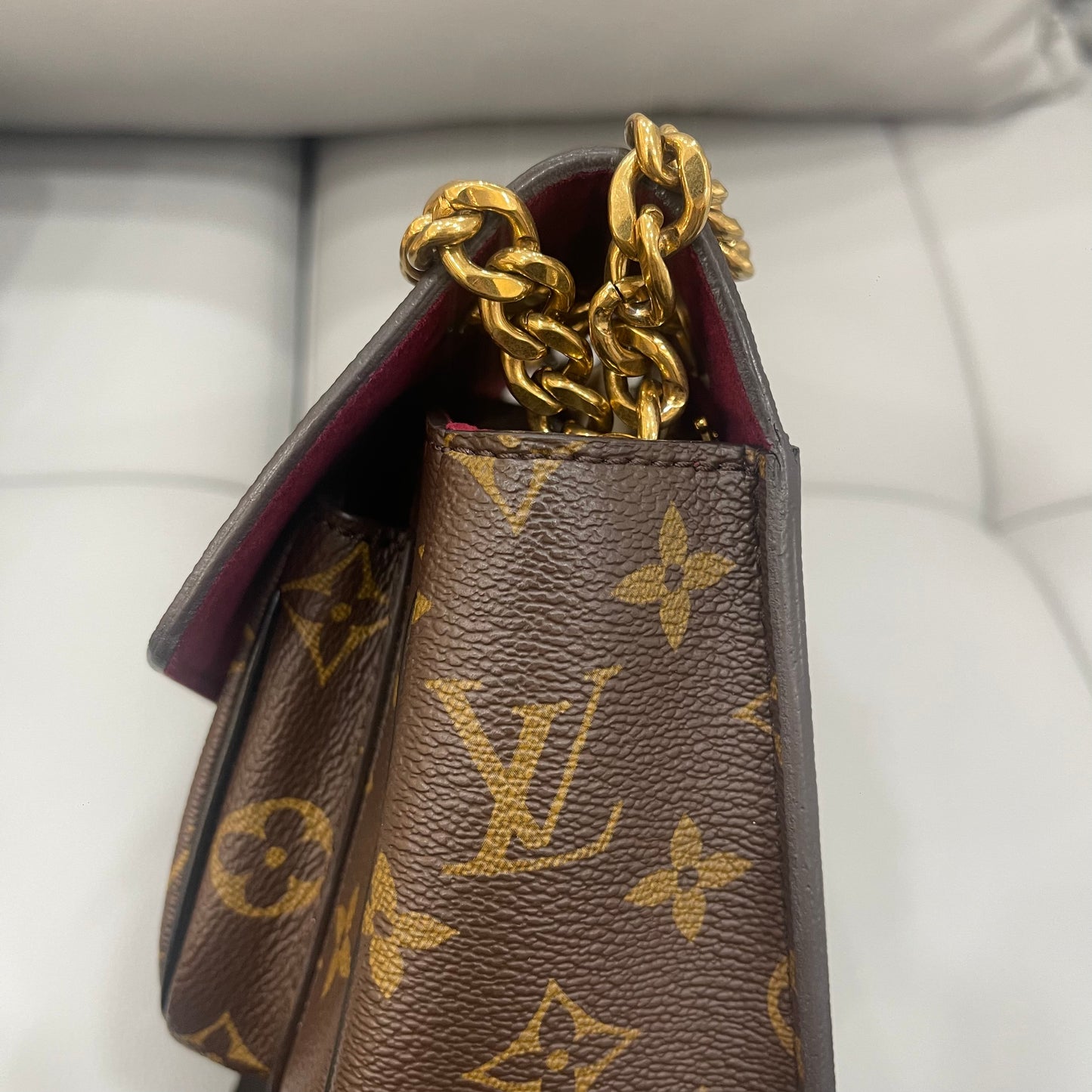 Pre-owned LV Passy Monogram A- condition