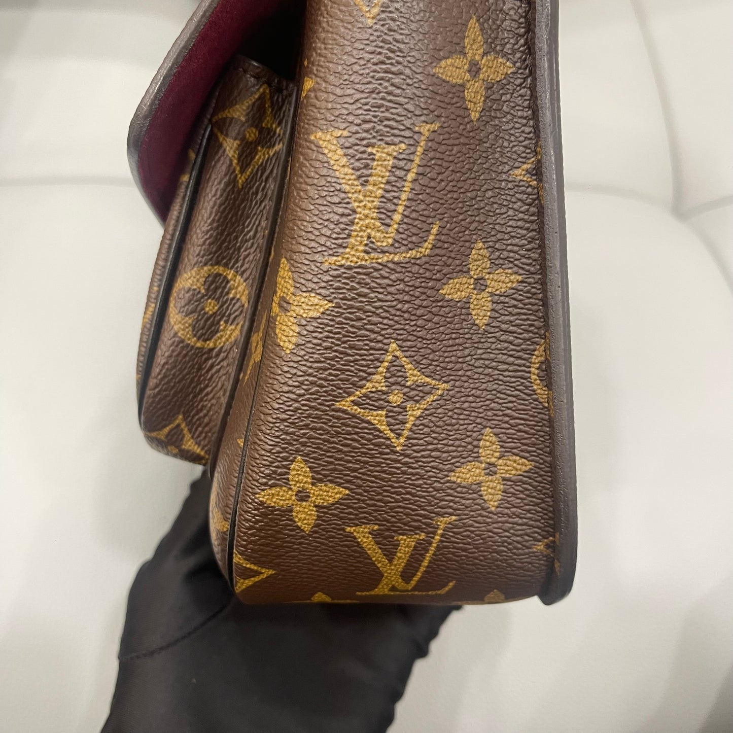 Pre-owned LV Passy Monogram A- condition