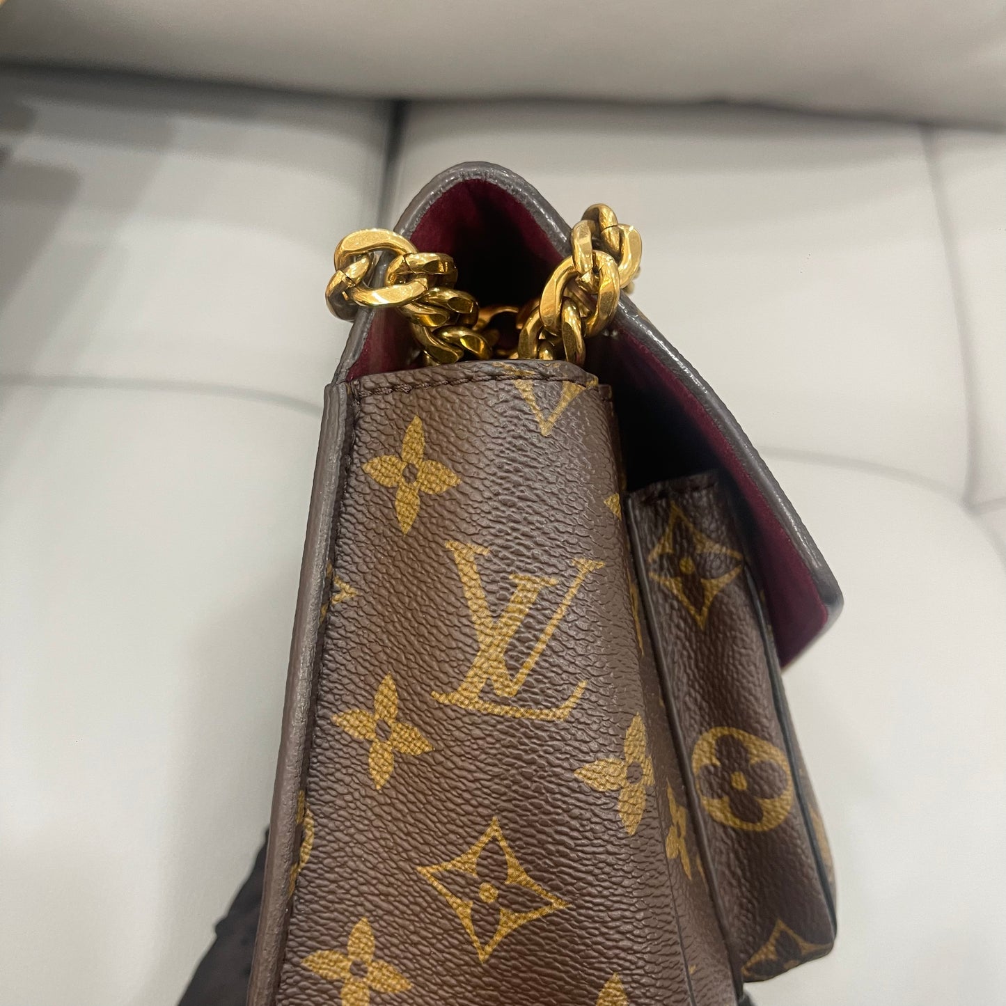 Pre-owned LV Passy Monogram A- condition