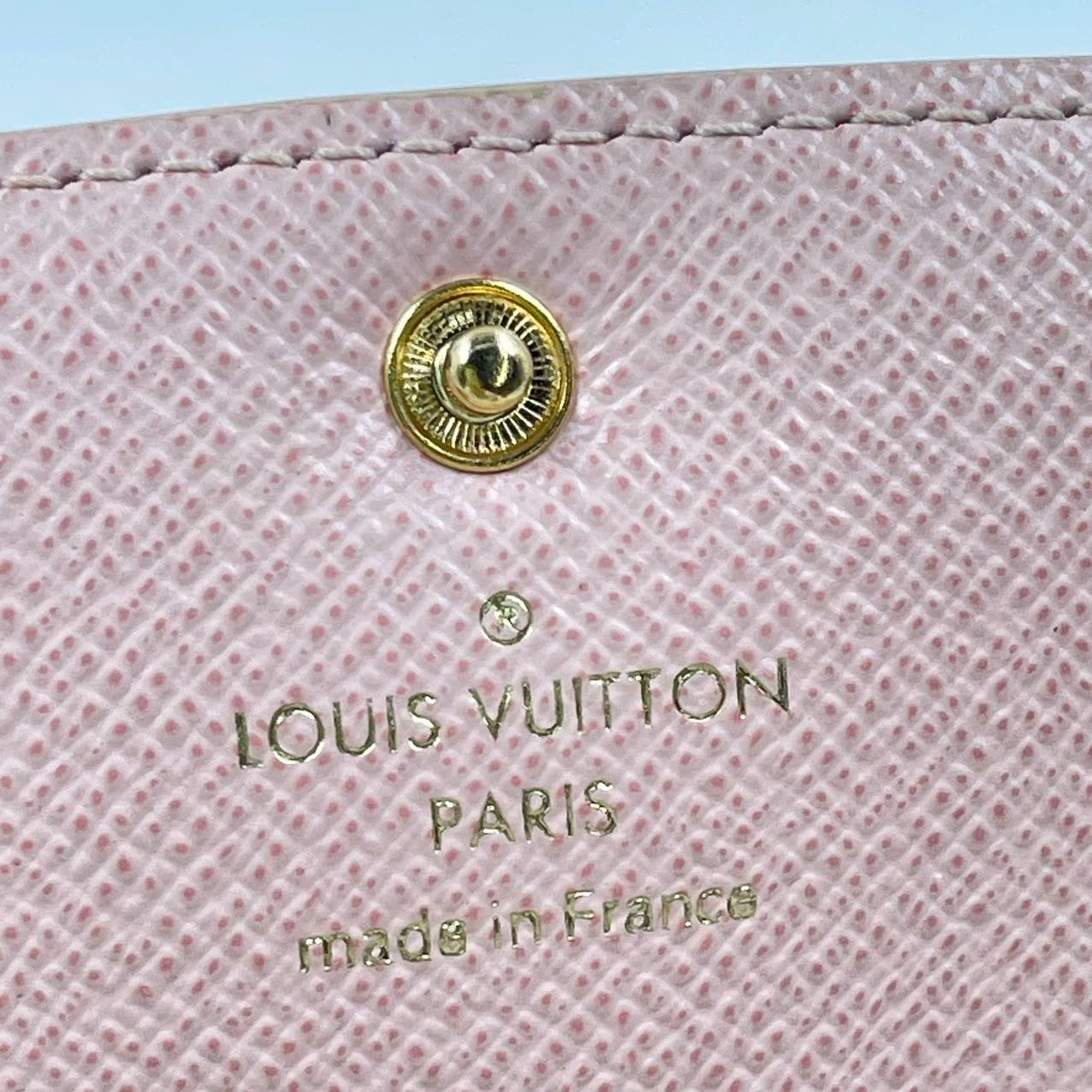 Pre-owned Louis Vuitton Fabric Wallet In Pink