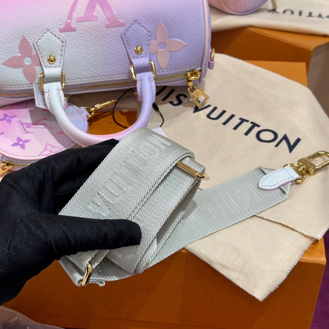 Подержанный LV Louis Vuitton Papillon BB Empreinte Sunshine Pastel Edition