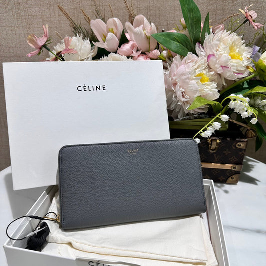 Pre-owned Celine Long Wallet Zip-around S condition