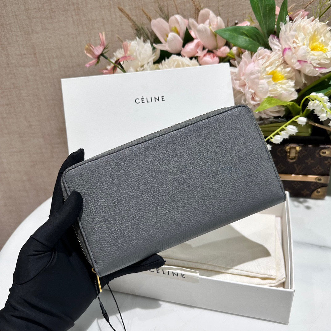 Pre-owned Celine Long Wallet Zip-around S condition