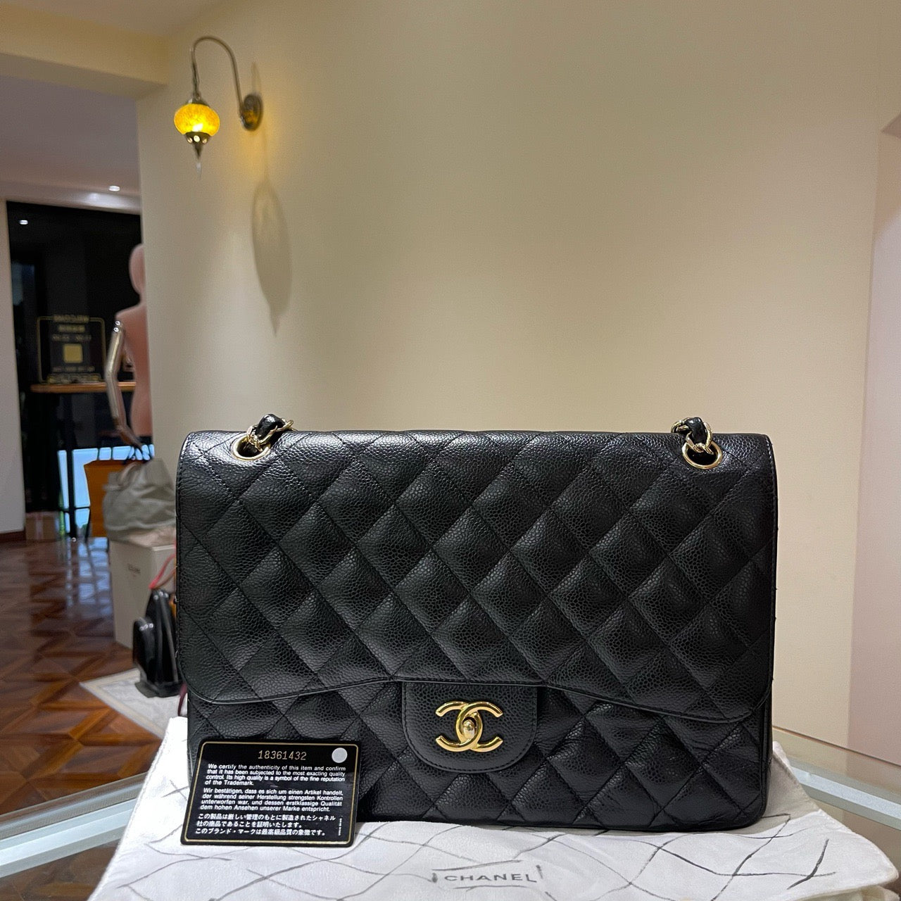 Chanel discount jumbo preloved