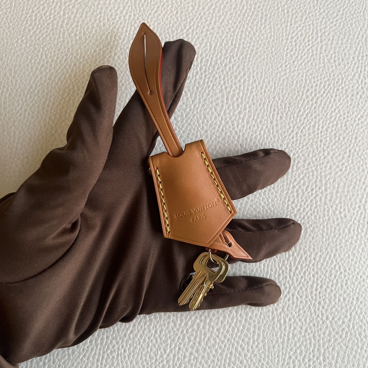 Pre-owned Certified Louis Vuitton SS26 Auto Rickshaw Handbag, 2026 Microchipped, w/ dust bag, lock&key in clochette, strap