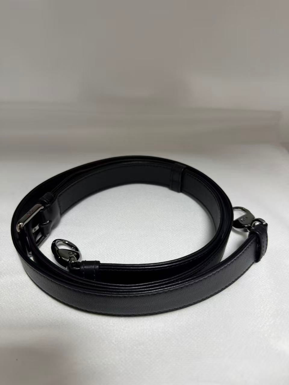 Pre-owned Certified Dior Medium Lady Dior Black Cannage Quilted Lambskin with Shiny Black Hardware, 2022, w/ Dior dust bag, leather strap