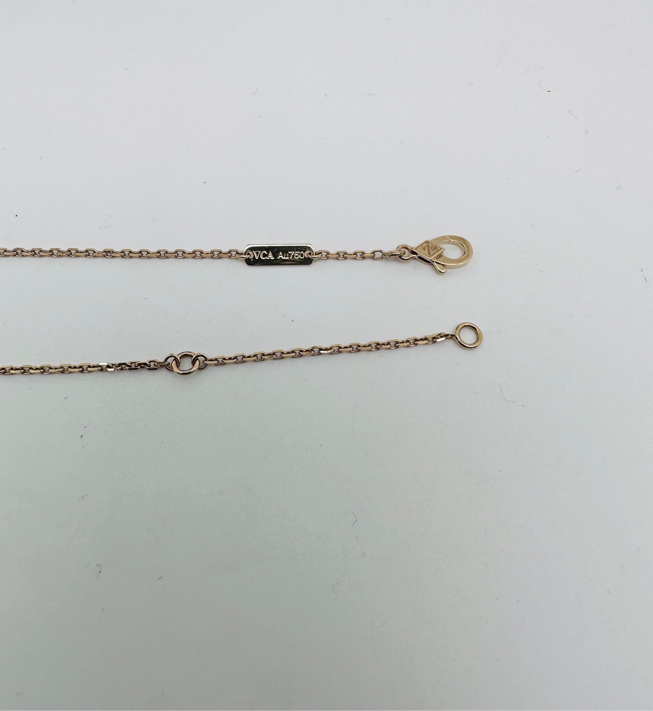 Pre-owned Certified VCA Van Cleef & Arpels Lucky Alhambra Butterfly Pendant Necklace, Large, 2023, w/ full set